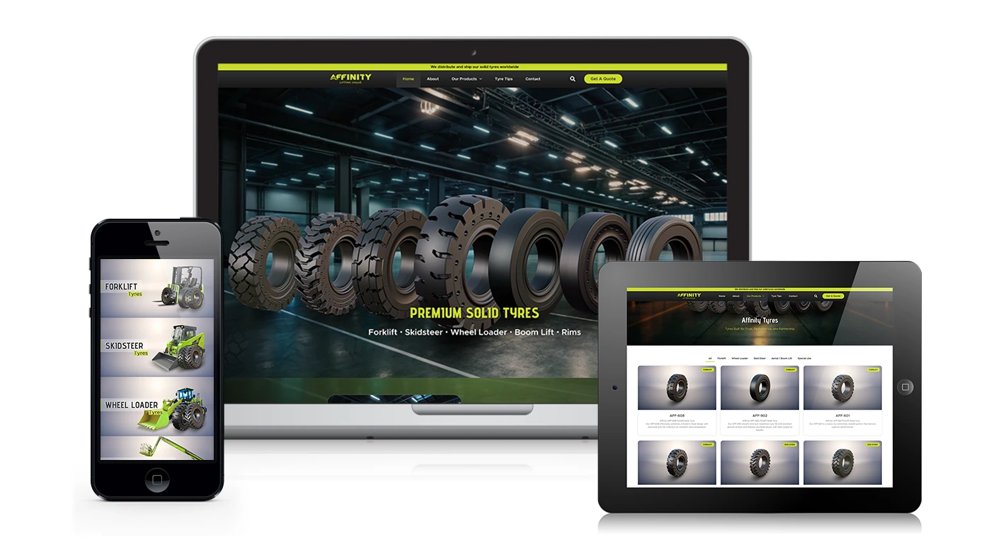 Affinity Tyre Website