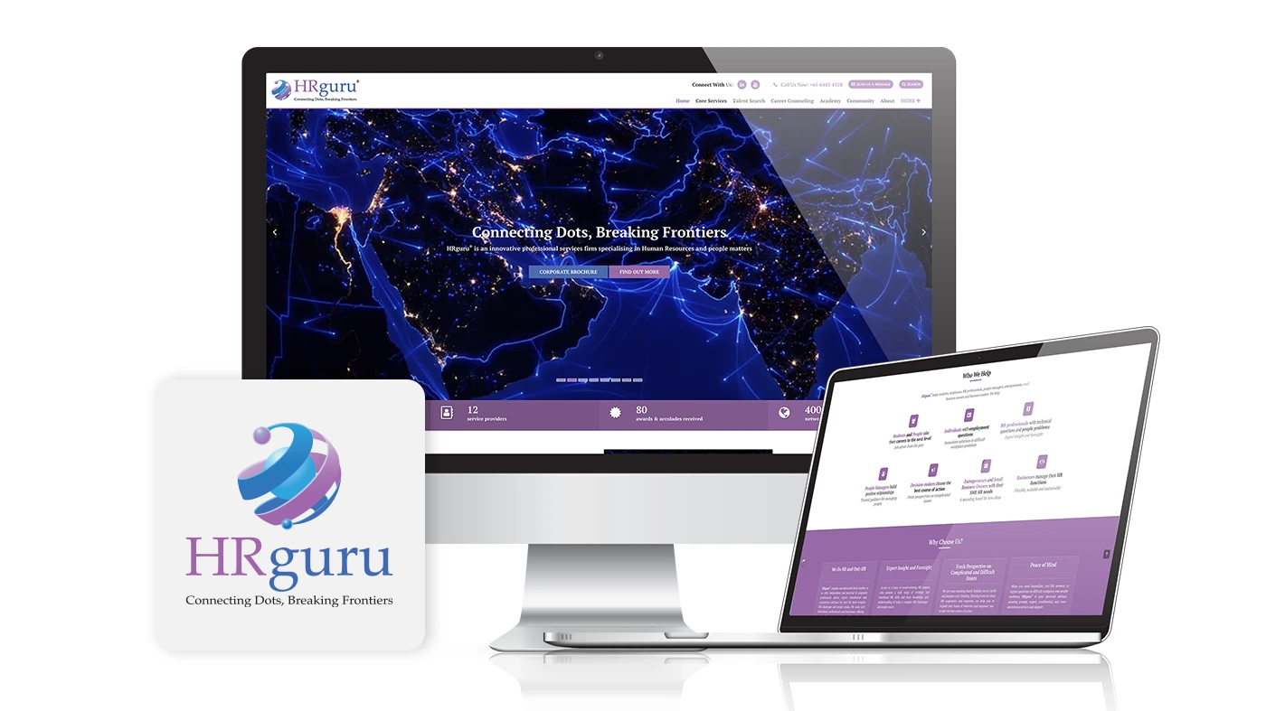 HR Guru Logo and Website